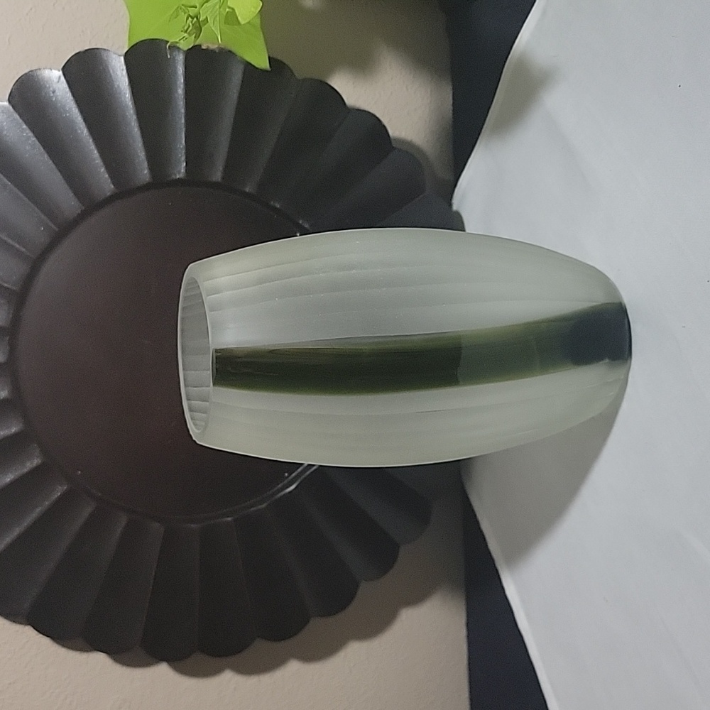 Boconcept Denmark Modern Frosted Vase
